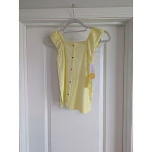 Rumi And Ryder Girls Yellow Tank Top Size 8-10